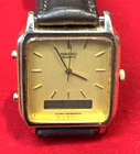 Vintage Seiko Quartz Alarm Chronograph Watch Runs