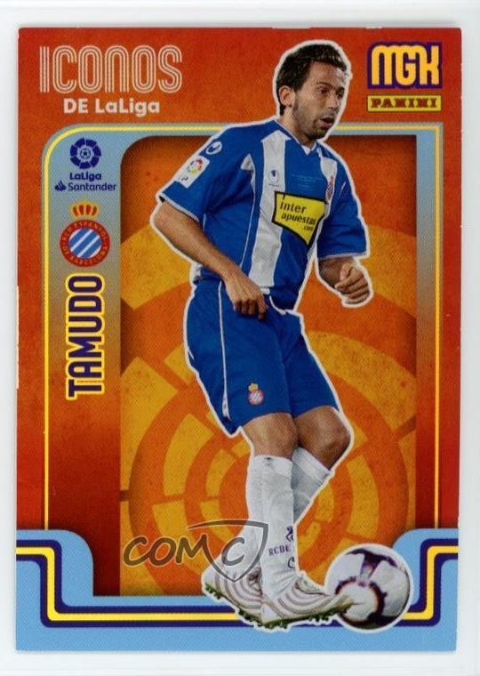 2021-22 Panini Megacracks MGK La Liga Iconos de La Liga Raul Tamudo #431 0h5y