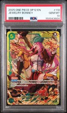 Jewelry Bonney 2025 OP12 EN 118 Legacy of the Master OP12-118 PSA 10
