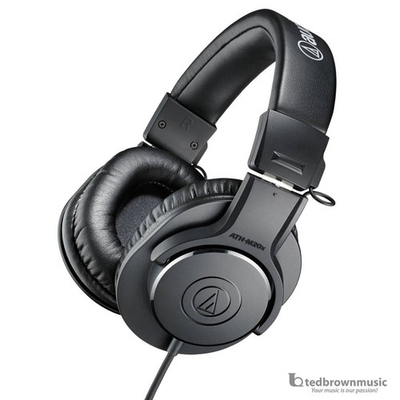 #ad Audio Technica ATH M20x Professional Studio Monitor Headphones $59.00