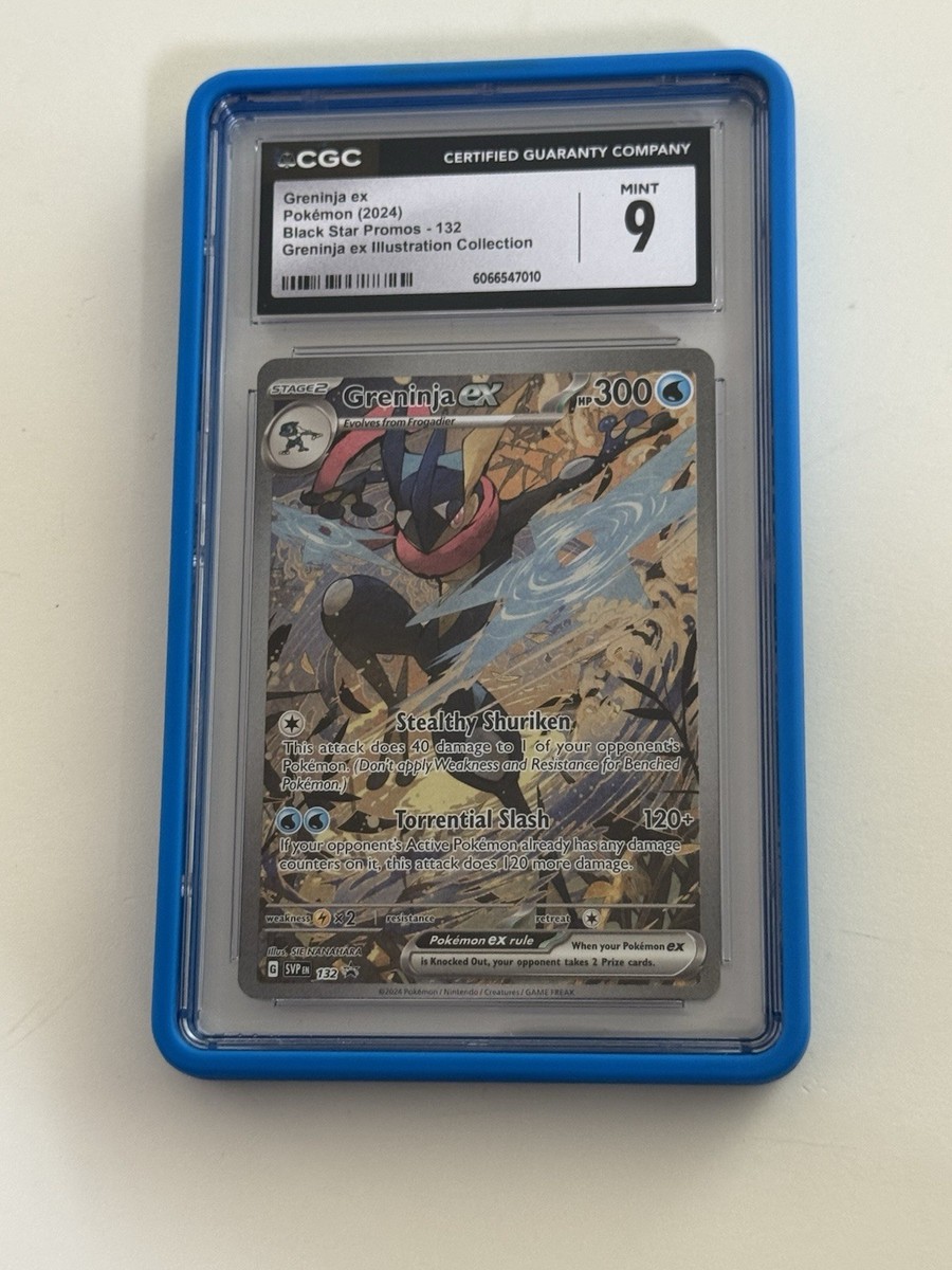 【PSA9】ゲッコウガex SVP EN 132 海外浮世絵 Greninja Greninja ex 132 Sv: Scarlet & Violet Promo Cards Holo for sale