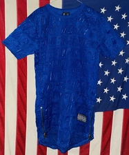 Rock Smith Rocksmith Money Power Respect Textured Letters Shirt Size Small NWOT