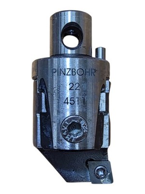 PINZBOHR 22 4511 Precision Fine Boring Head Ø24-30mm D22 12mm Shank CCMT0602Used