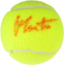 Martina Navratilova Autographed Penn Red Logo Tennis Ball - Red ink - Fanatics