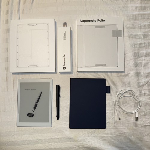 Supernote Nomad A6 X2 with Lamy stylus and Folio | eBay
