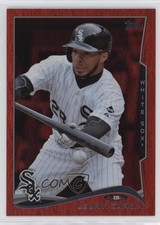 2014 Topps Update Red Hot Foil Leury Garcia #US-37 7uo