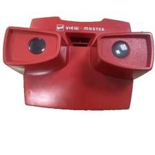 3D View Master Red 1970s with Reels. Channel Islands, Bugs and Tweety.