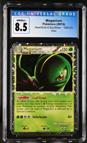 Meganium graded CGC 8.5 for sale on eBay