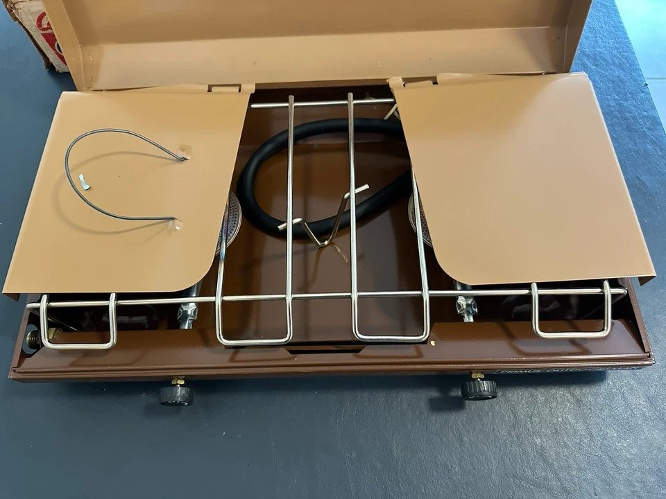 Estufa de propano de 2 quemadores Century Primus modelo 4500A para exteriores NUEVA Foto 3 de 4