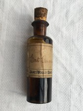 James Woolley Manchester 'Euonymin' medicine chemist drug apothecary bottle 1900