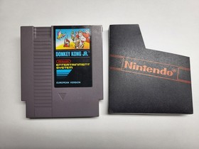 Nintendo NES *Donkey Kong Jr.* PAL B Bienengr&auml;ber - OVP Erstversion ohne Siegel