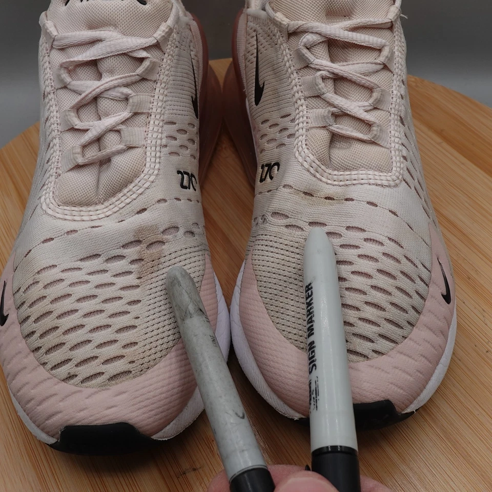 Nike Shoes Womens 7.5 Air Max 270 Pink Running Sneakers AH6789-604 Flaws - Image 2 of 4