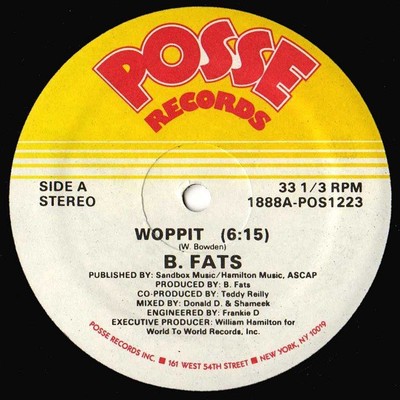 B-Fats - Woppit (12'') (Very Good Plus (VG+)) 3589781637