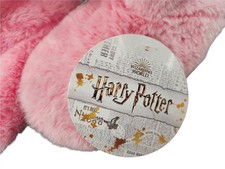 NWT Harry Potter Slippers Wizarding World No-Slip Sole One Size Pink Gryffindor