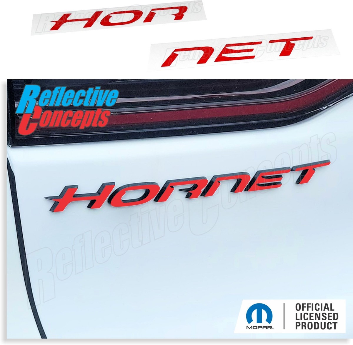 HORNET Emblem Overlay Decal Stickers - 2023-2025 Hornet | eBay