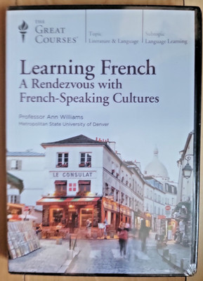 Learning French A Rendezvous W/ Speaking Cultures DVD 6-Disc Set (NO BOOK)  NEW