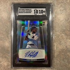 2020 Panini Chronicles Obsidian Randy Arozarena Rookie SGC 10 w/10 AUTO RC