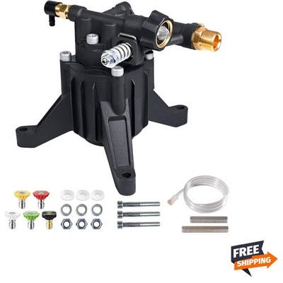 #ad Vertical Pressure Washer Pump Max 3400 PSI 2.5 GPM 7 8quot; Shaft Replacement Pu... $133.95