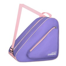 Skate Bag for Ice  Roller Skates, Water-Resistant Oxford Purple