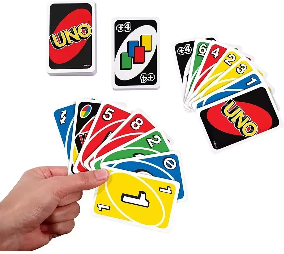 Mattel Games UNO, Classic Card Game for Kids and Adults for Family Game Night - Image 2 of 4