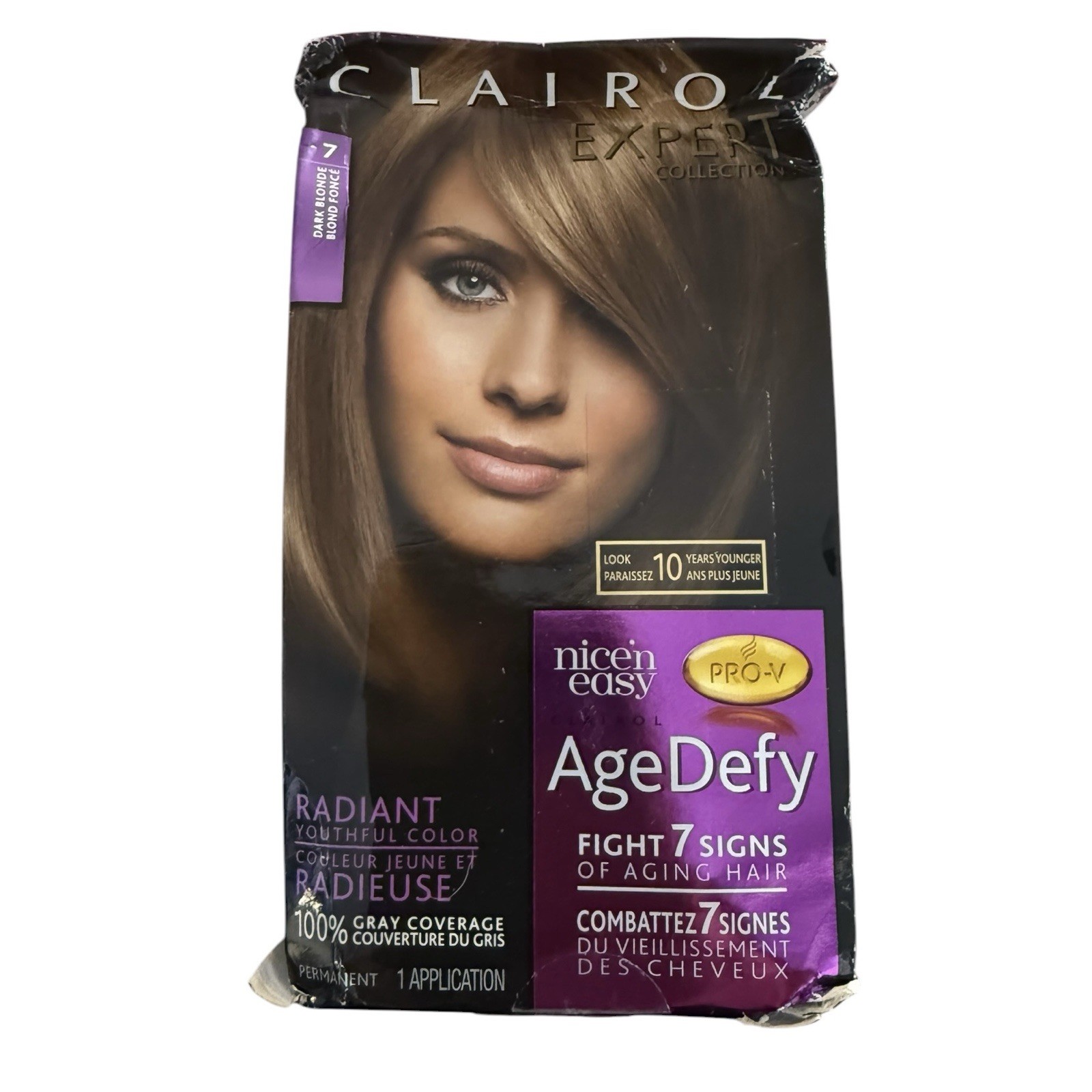 Dye, 7 Dark Blonde New Box Damaged!