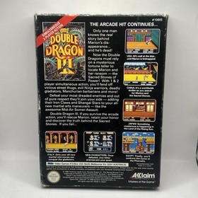 Double Dragon III &bull; Nintendo NES Game (1990) PAL A &bull; Complete In Box Boxed CIB 3