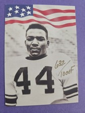 Jim Brown Cleveland Browns 1992 All World Signed 632/1000 Autographed A2 NM