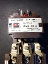 Cutler-Hammer A10EN0 NEMA Size 3 90A Motor Starter * Clean * Warranty*