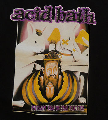 ACID BATH - Paegan Terrorism Tactics T-Shirt - Official - New