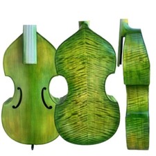 Professional song Maestro green flames back 6 strings 27" viola da gamba