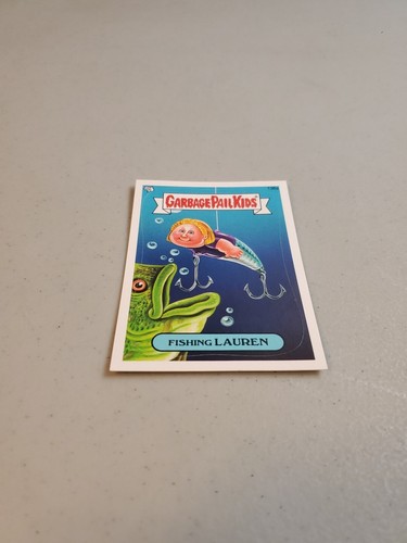 Fishing Lauren 136a Garbage Pail Kids Card 2013 Brand New Series 3 BNS3 - Picture 3 of 16