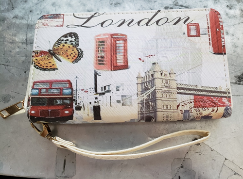 Pulsera Sarl Aker "Londres" Nueva Sin Etiqueta Cremallera Alrededor - Imagen 1 de 3