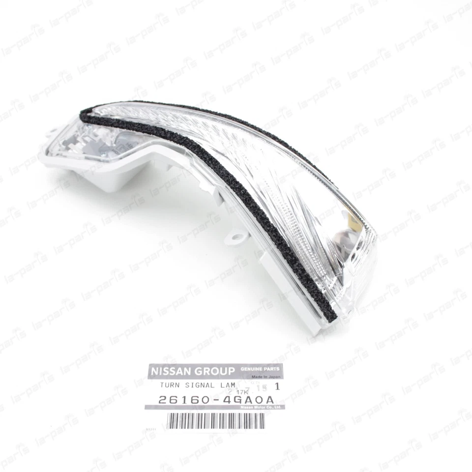 ESPEJO RETROVISOR PUERTA PASAJERO ORIGINAL INFINITI Q50 Q60 Q70 QX30 INTERMITENTE 26160-4GA0A Foto 3 de 4