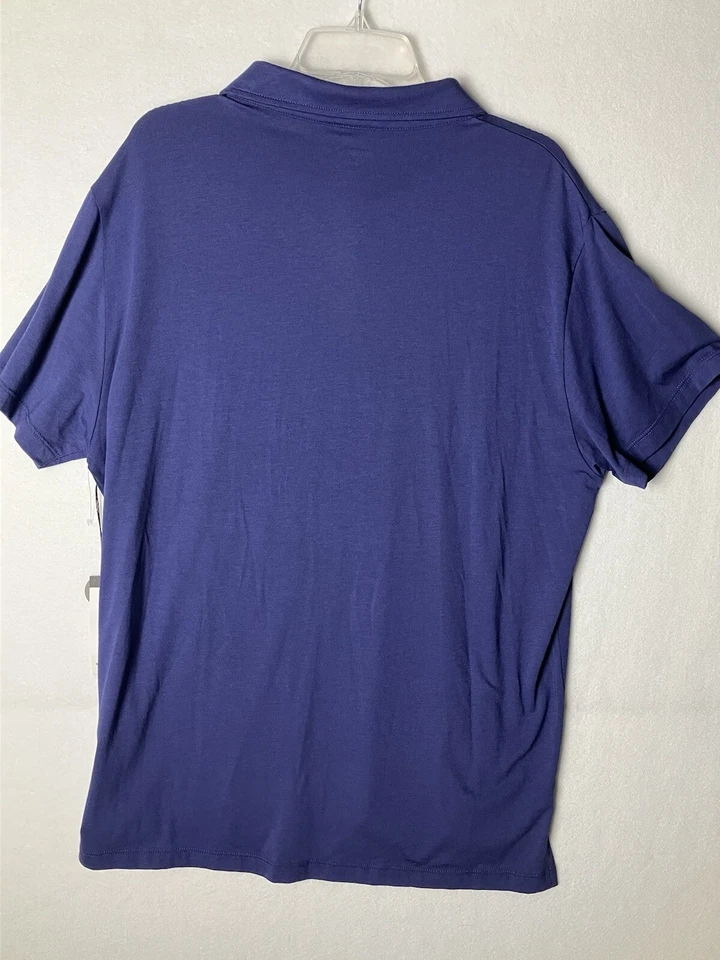 NUEVA CAMISA POLO WILLIAM RAST Para Hombres Azul Marino Verde SS Algodón Suave Elastizado Talla XXL Foto 4 de 4
