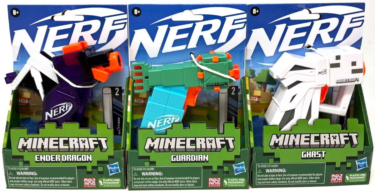 NERF Minecraft Ender Dragon Blaster, NerfGunAttachments