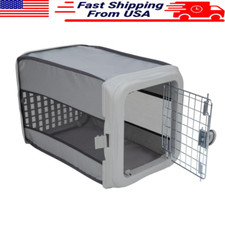 Collapsible Pop-Up Pet Kennel Durable Portable Dog Crate Heavy Duty Ventilated
