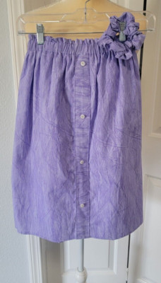 Light Purple Skirt for Girls Handmade Size 9/10