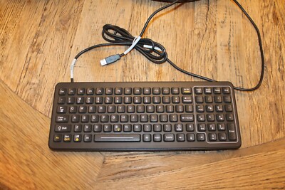iKey SlimKey Industrial Keyboard Numeric Keypad (USB) (Black) | SK-101-USB SK-10