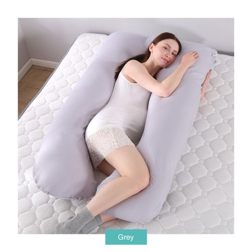 U Shaped Pregnancy Pillow Comfortable Maternity Body Pillow with Removable Cover - Picture 14 of 18