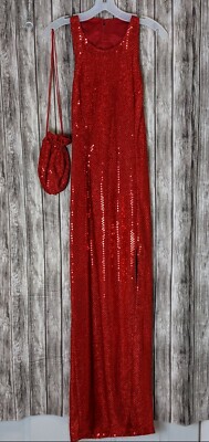 fitted lace wedding dress Alexa Chic Square Sheath Open Back Mini Sequin Homecoming Dresses, Red