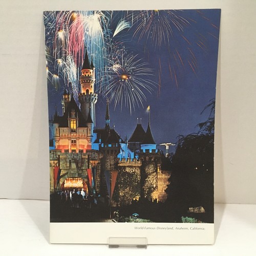 Union Pacific City Of LA Train Menu Includes Disneyland Anaheim California Bus - Picture 1 of 7