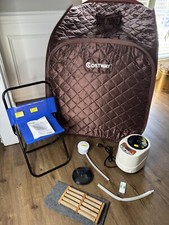 Portable Personal Steam Sauna Spa with Steam Chair