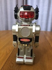 VTG 1984 BATTERY OP MAGIC MIKE II TALKING ROBOT HONG KONG TOY REPAIR/PARTS/DECOR