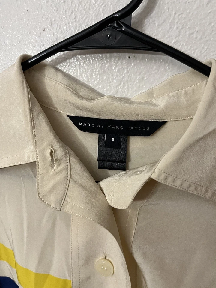 GUC MARC BY MARC JACOBS BLUSA TOP MUJER A RAYAS MULTICOLOR 2 Foto 2 de 4