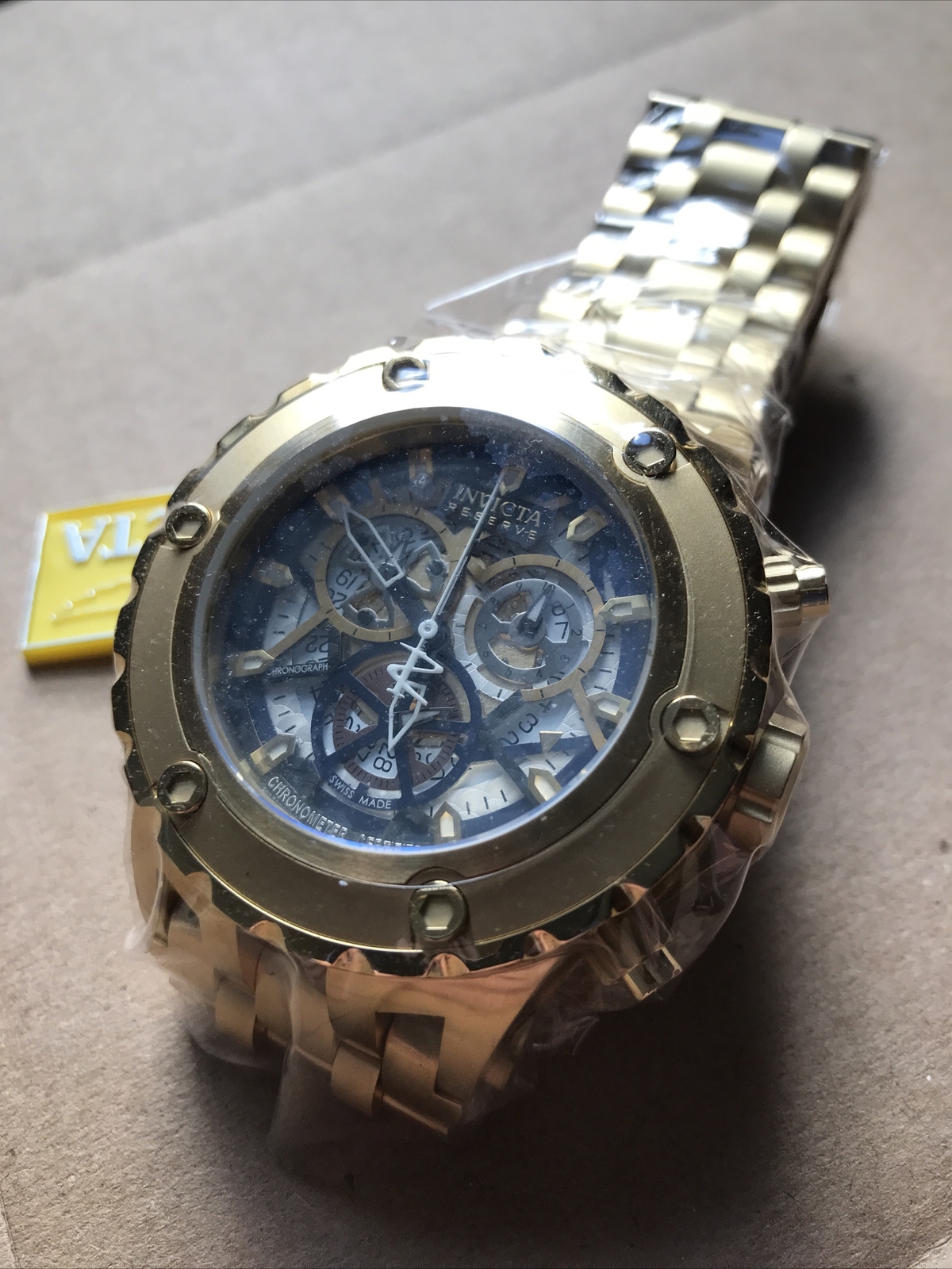 invicta reserve chronometer certified