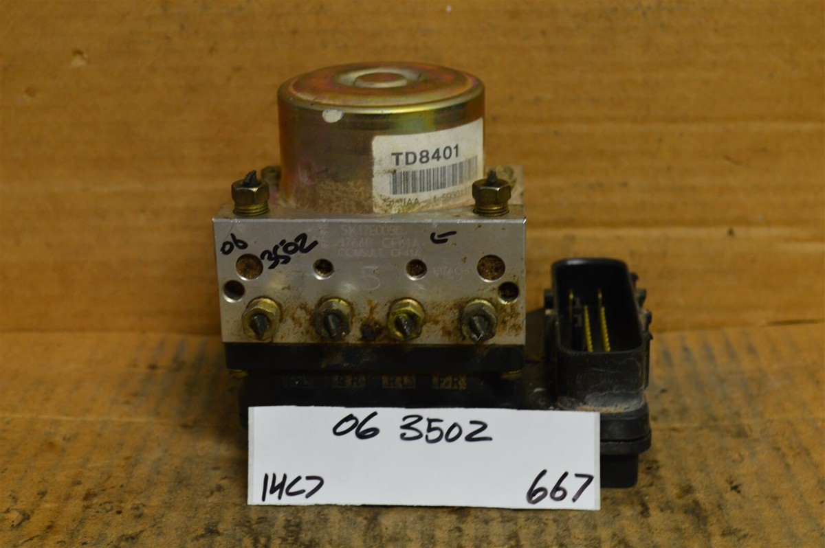06-08 Nissan 350Z ABS Pump Control OEM 47660CF41A Module 667