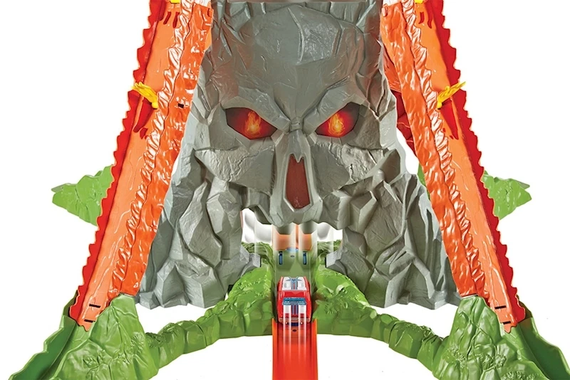 Hot Wheels Track Builder Volcano Blast Track Set Brand New Boxed