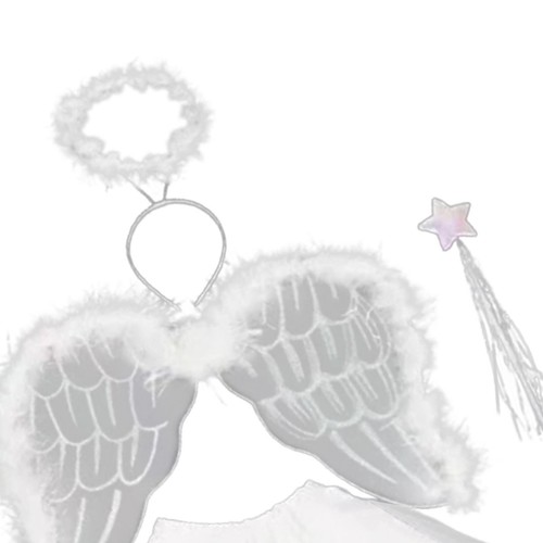 Angel Costume for Girls Child Lovely Kids Cosplay Outfit - Picture 8 of 12