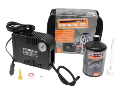 TERRA-S Tire Sealant and Air Compressor Kit T56001