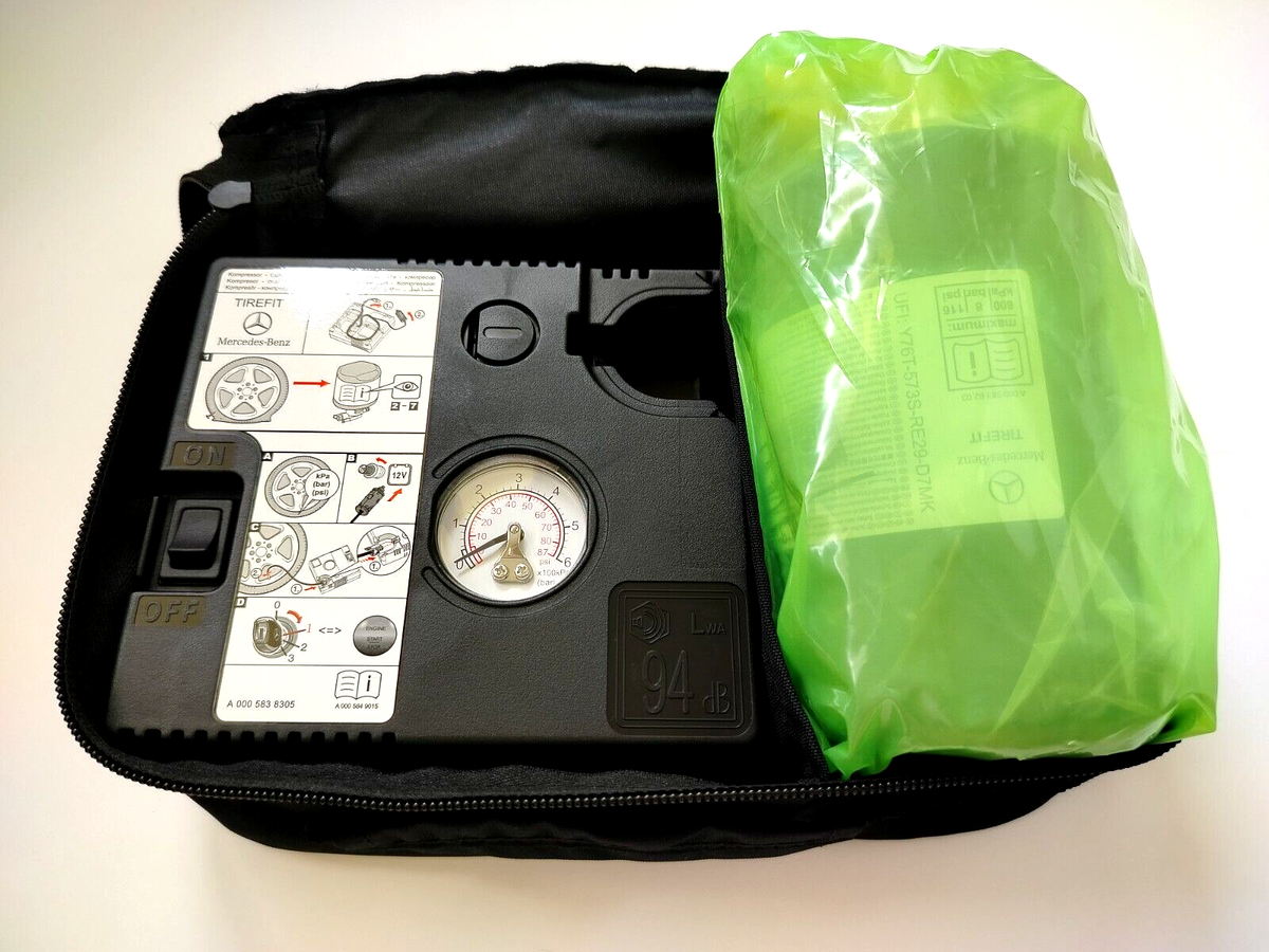 New Mercedes-Benz Air Tire Pump Compressor Inflator A0005838405+